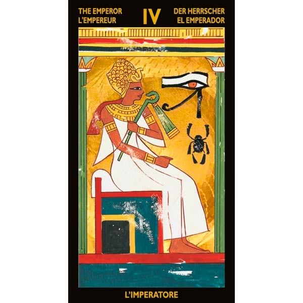 Nefertari´s Tarot da Lo Scarabeo - Carta Imperador