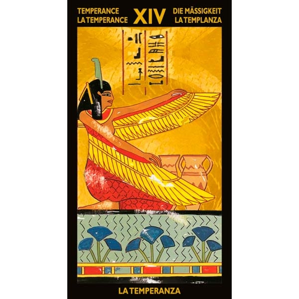 Nefertari´s Tarot da Lo Scarabeo - Carta Temperança