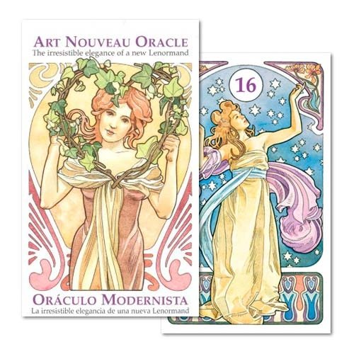 Art Nouveau Oracle da Lo Scarabeo - Capa e Carta