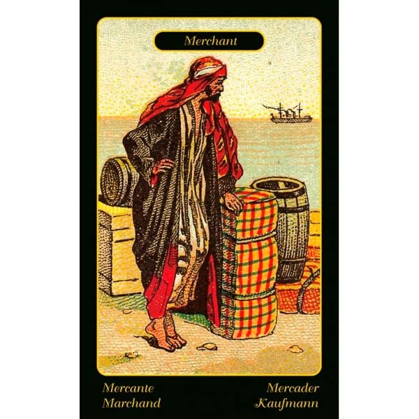 Gypsy Oracle Cards - Sibilla della Zingara da Lo Scarabeo - Carta Mercante