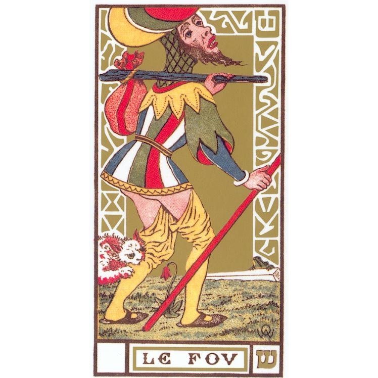 Oswald Wirth Tarot | Carta Original Le Fou