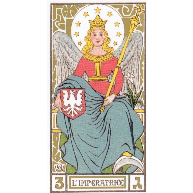 Oswald Wirth Tarot | Carta Original 3 L'Imperatrice