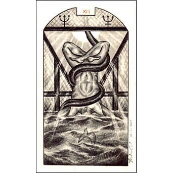 Tarô Carbônico | Carta 12. O Afogado