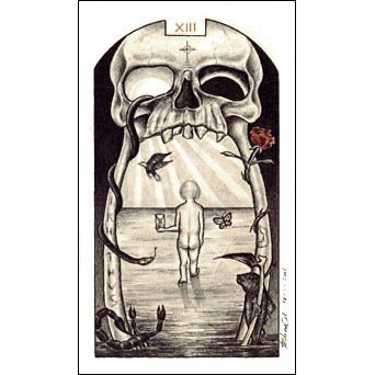 Tarô Carbônico | Carta 13. A Morte