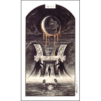 Tarô Carbônico | Carta 18. A Lua