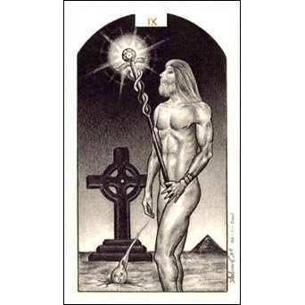 Tarô Carbônico | Carta 9. O Eremita
