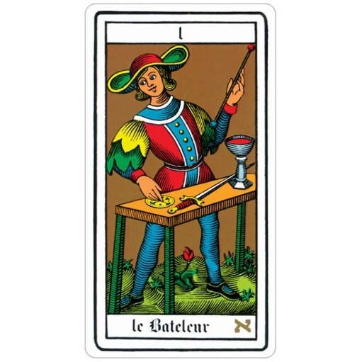 Oswald Wirth Tarot - Carta Mago