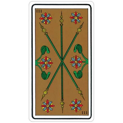 Oswald Wirth Tarot - Carta 03 de Paus