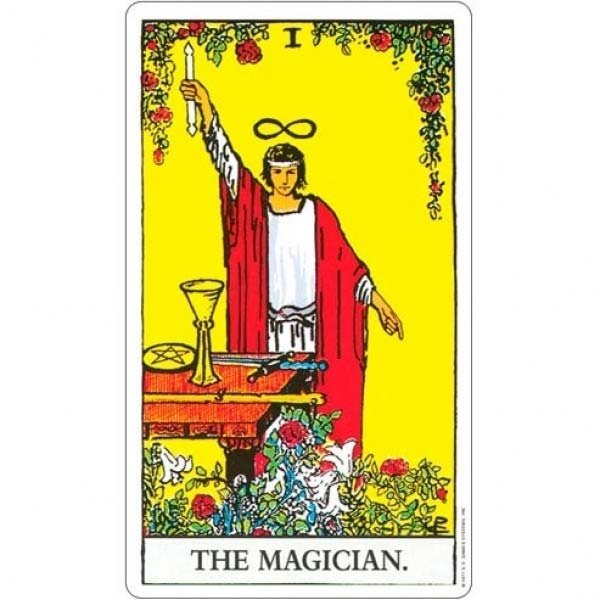Rider Waite Tarot - Carta Mago