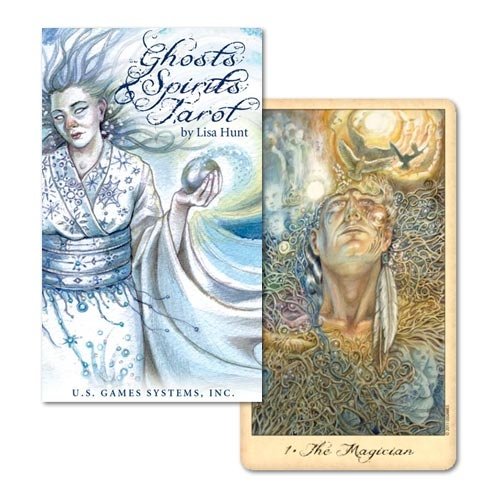 Ghosts Spirits Tarot - Capa e Carta