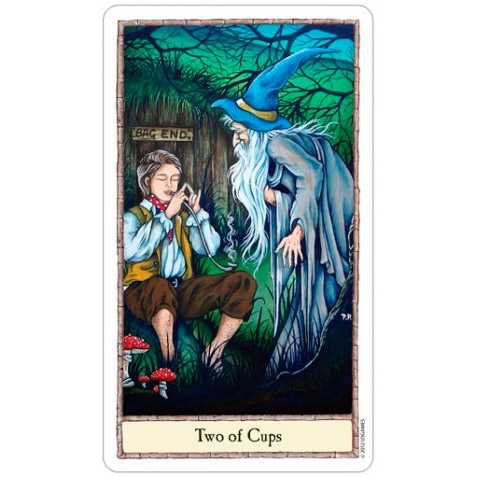 The Hobbit Tarot - Carta 02 de Copas