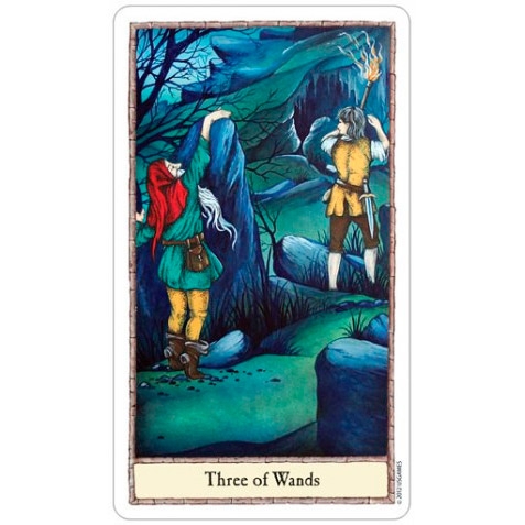 The Hobbit Tarot - Carta 03 de Paus