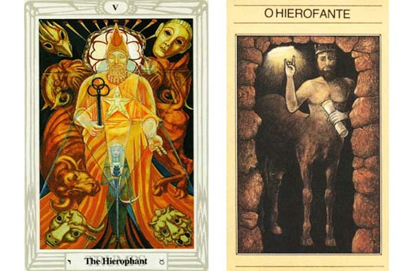 Carta Crowley e Tarot Mitologico
