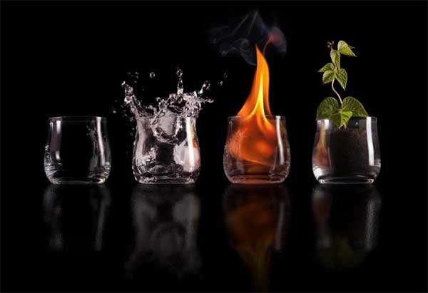 Quatro elementos, quatro tipos de intuição