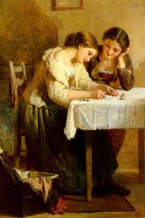 Tipos de Mediunidade - Pintura de Henry Lejeune