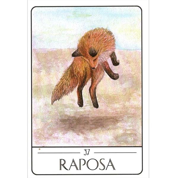 Tarot dos Animais Sul-Americanos - Carta Raposa