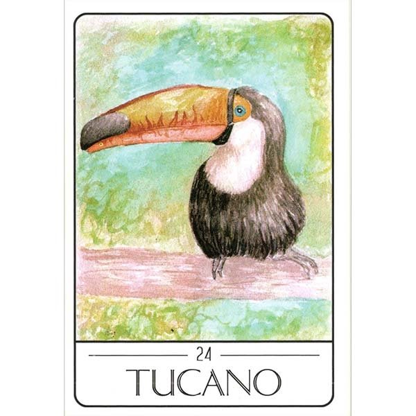 Tarot dos Animais Sul-Americanos - Carta Tucano