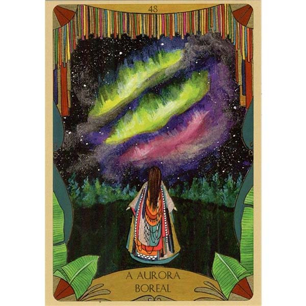Oráculo Mãe Terra - Carta Aurora Boreal