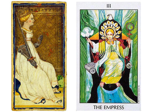 As Rainhas do Tarot - Mães e Sensitivas