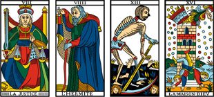 Cartas do Tarot de Marselha