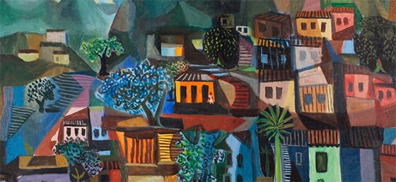 2022 Misericórdia, Favela - pintura de Di Cavalcanti (1958)
