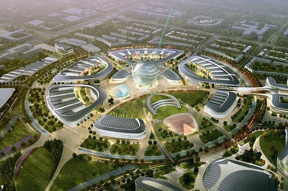 O teatro de guerra, Astana, a capital futurista do Cazaquistão