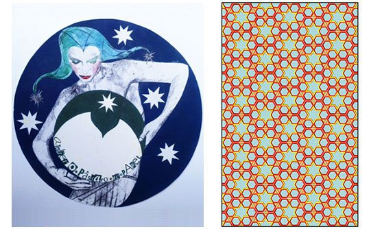Logo do Atelier Pássaro de Papel e o verso das cartas