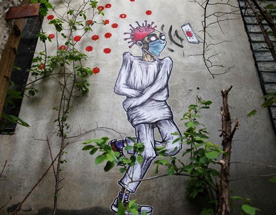 Arte de rua de autor não identificado. Fonte: Jornal da Record