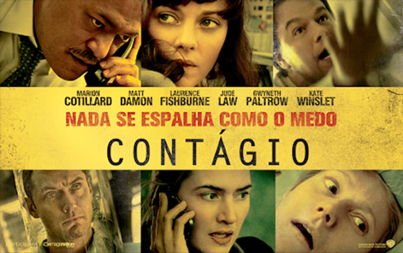 Cartaz do filme Contágio da Warner Bros.