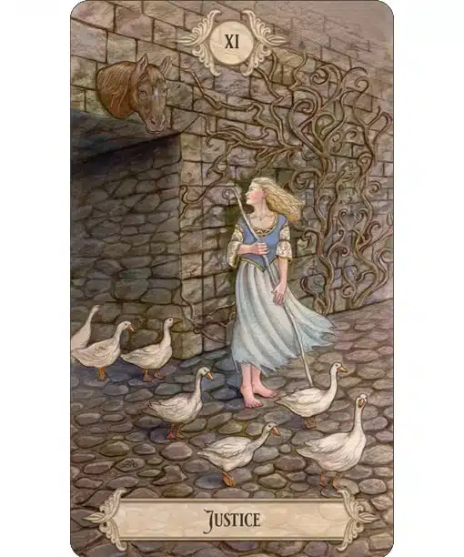 Fairy Tale Tarot | Carta Justice