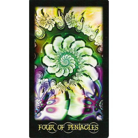 Fractal Tarot | Carta Page of Pentacles