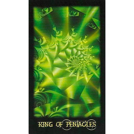 Fractal Tarot | Carta King of Pentacles