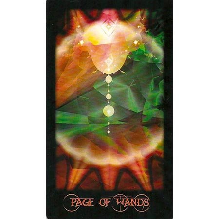 Fractal Tarot | Carta Page of Wands