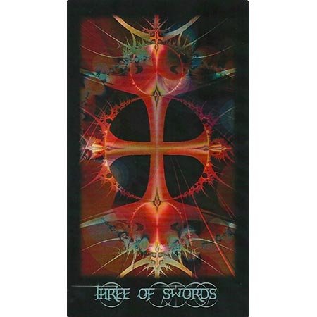 Fractal Tarot | Carta Tree of Swords