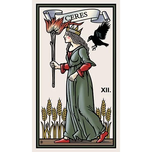 Marziano Tarot | Carta 12 Ceres