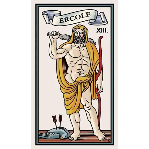 Marziano Tarot | Carta 13 Ercole