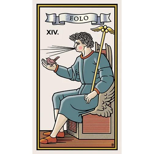 Marziano Tarot | Carta 14 Eolo