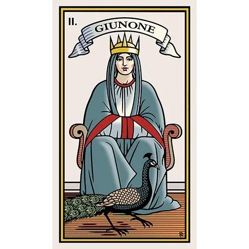 Marziano Tarot | Carta 2 Giunone