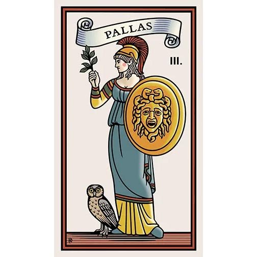 Marziano Tarot | Carta 3 Pallas