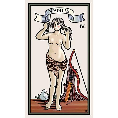 Marziano Tarot | Carta 4 Venus