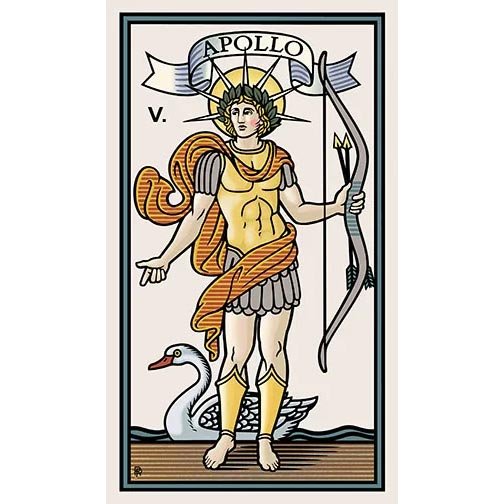 Marziano Tarot | Carta 5 Apollo