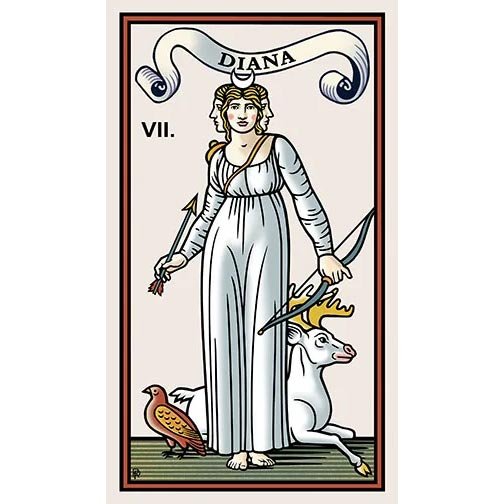 Marziano Tarot | Carta 7 Diana