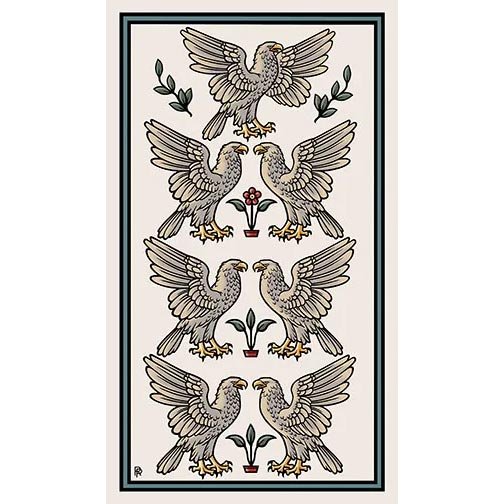 Marziano Tarot | Carta Eagles 7