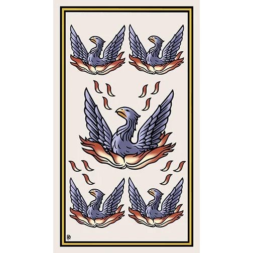Marziano Tarot | Carta Phoenixes 5