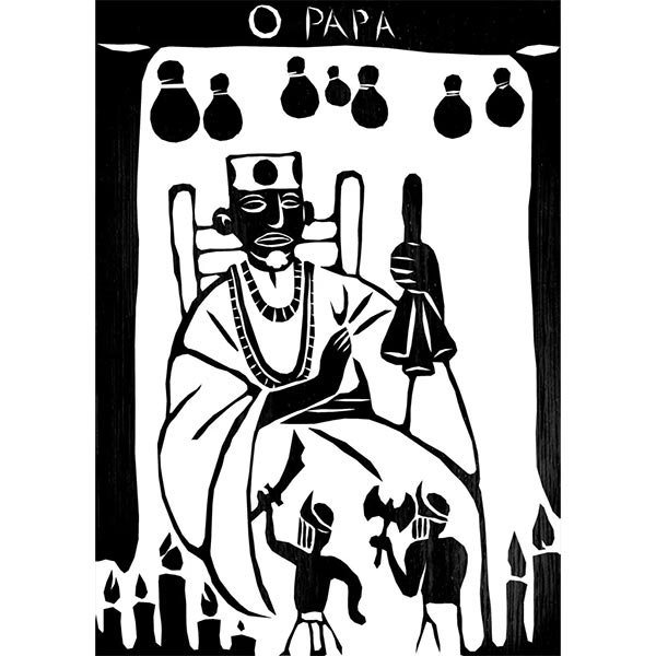 Tarô Nordestino - Carta o Papa