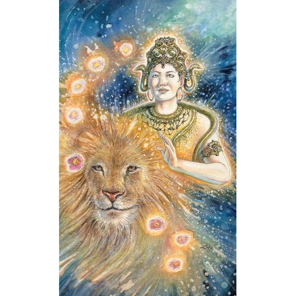 Animals Divine Tarot | Carta The Strenght