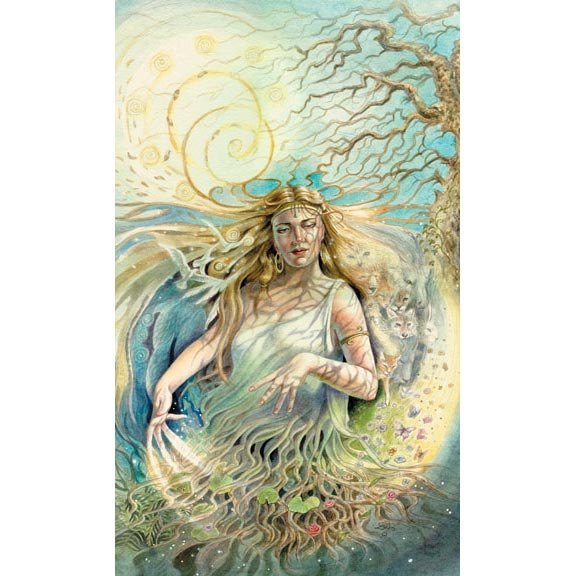 Animals Divine Tarot | Carta The World