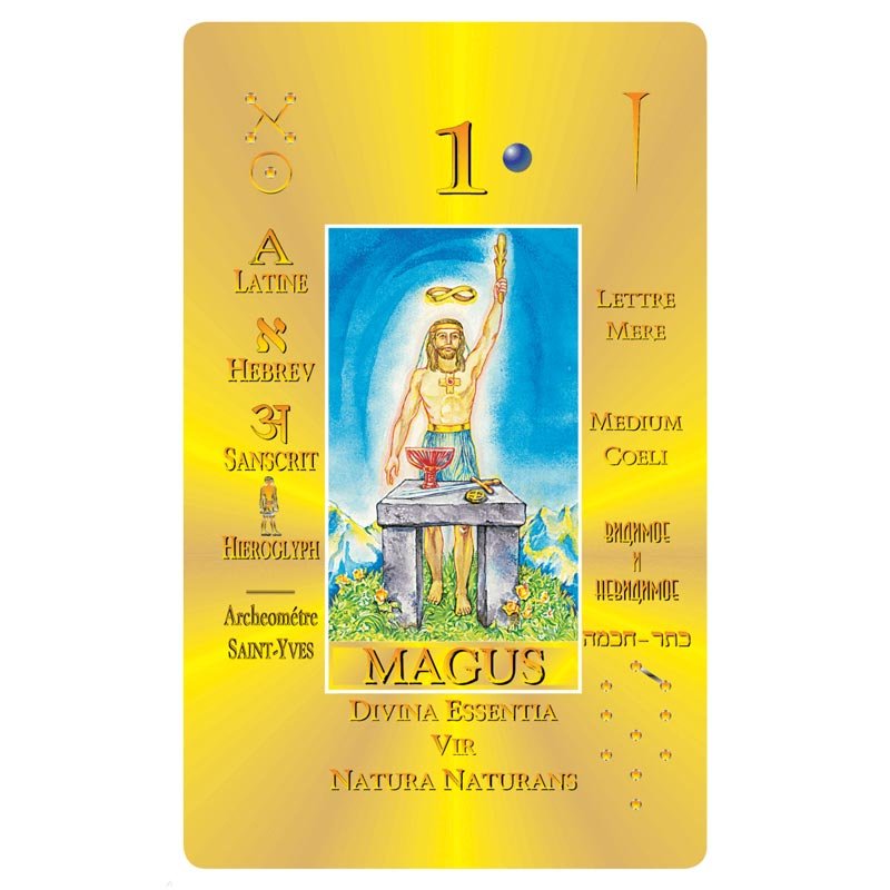Cabbalistic Tarot G.O.M. | Carta 1 Magus