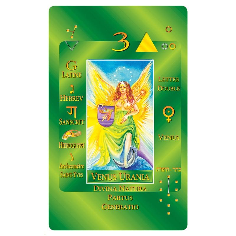 Cabbalistic Tarot G.O.M. | Carta 3 Venus Urania