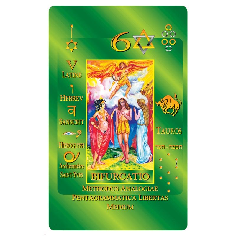 Cabbalistic Tarot G.O.M. | Carta 6 Bifurcatio
